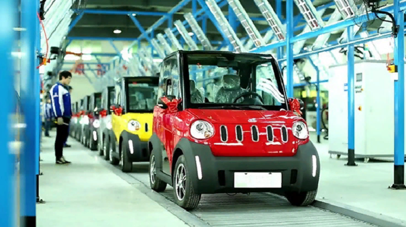 низкоскоростной электромобиль